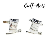 Men's Chef Hat and Spoon Cufflinks by Cuffarts C10502
