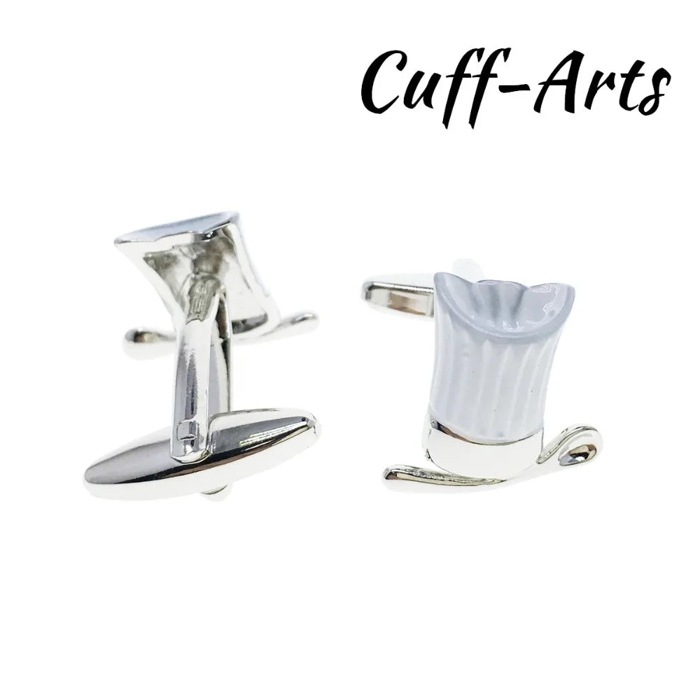 Chef Hat & Spoon Cufflinks for Men