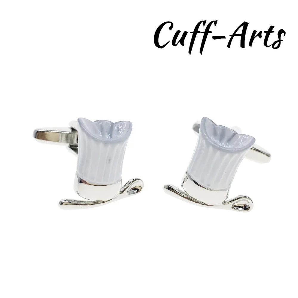 Chef Hat & Spoon Cufflinks for Men