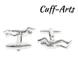 Diver Subaqua Cufflinks Men's Vintage Gemelos C10339