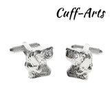 Dog Head Cufflinks for Men Gemelos C10529