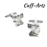 Dog Head Cufflinks for Men Gemelos C10529
