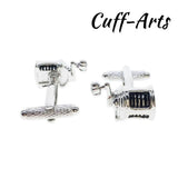 Fishing Wheel Cufflinks for Men Gemelos Les Boutons De Manchette