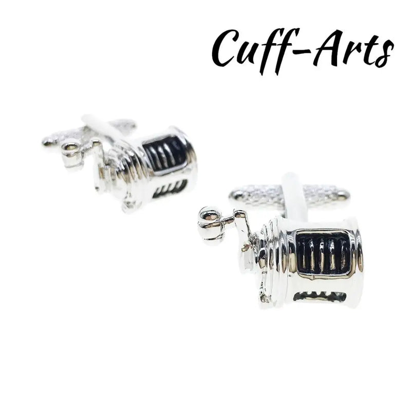 Fishing Wheel Cufflinks for Men Gemelos Les Boutons De Manchette