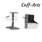 Grand Piano Music Instrument Cufflinks for Men