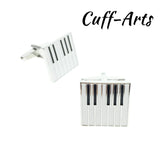 Music Cufflinks Novelty Set Men Jewelry Tie Clip