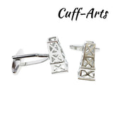 Oil Rig Cufflinks Mens Vintage Gemelos by Cuffarts C10367
