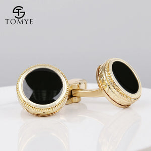 Men's Classic Round Cufflinks XK19S064 for Wedding