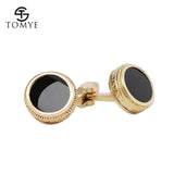 Men's Classic Round Cufflinks XK19S064 for Wedding