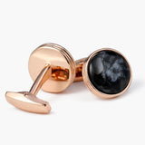 Men's Classic Round Cufflinks XK19S064 for Wedding