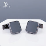 Men's Square Premium Enamel Cufflinks XK19S087