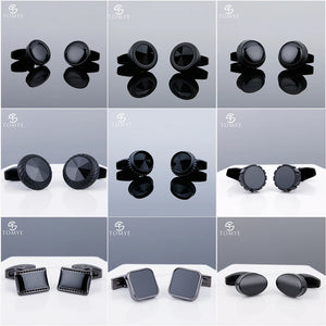 Men's Square Premium Enamel Cufflinks XK19S087
