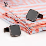 Men's Square Premium Enamel Cufflinks XK19S087