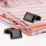 Men's Arabic Brass Cufflinks XK19S090 Personalized Square Formal Dress