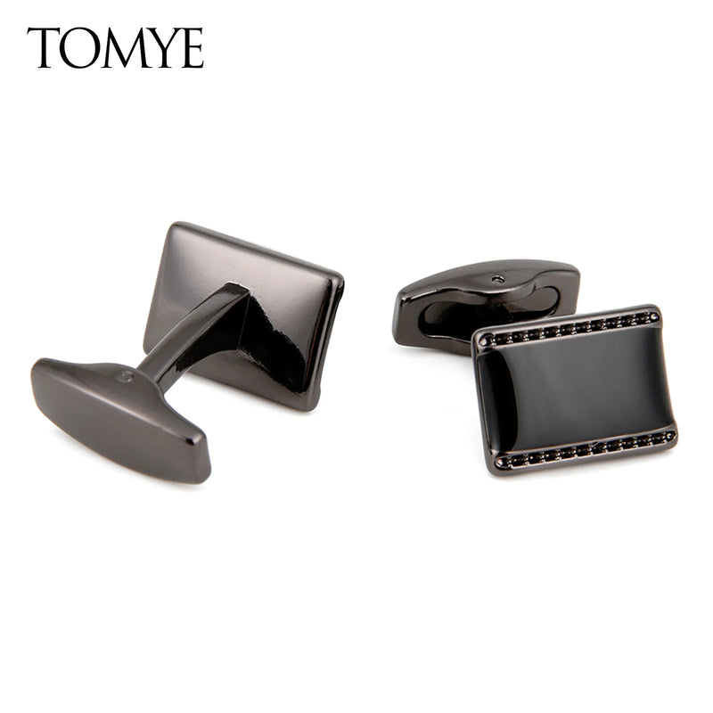 Men's Arabic Brass Cufflinks XK19S090 Personalized Square Formal Dress