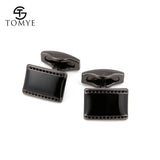 Men's Arabic Brass Cufflinks XK19S090 Personalized Square Formal Dress