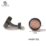Men's Round Formal Cufflinks XK20S061
