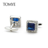 Men's Pink Crystal Cufflinks XK21S020 Formal Business Dress Shirt Wedding