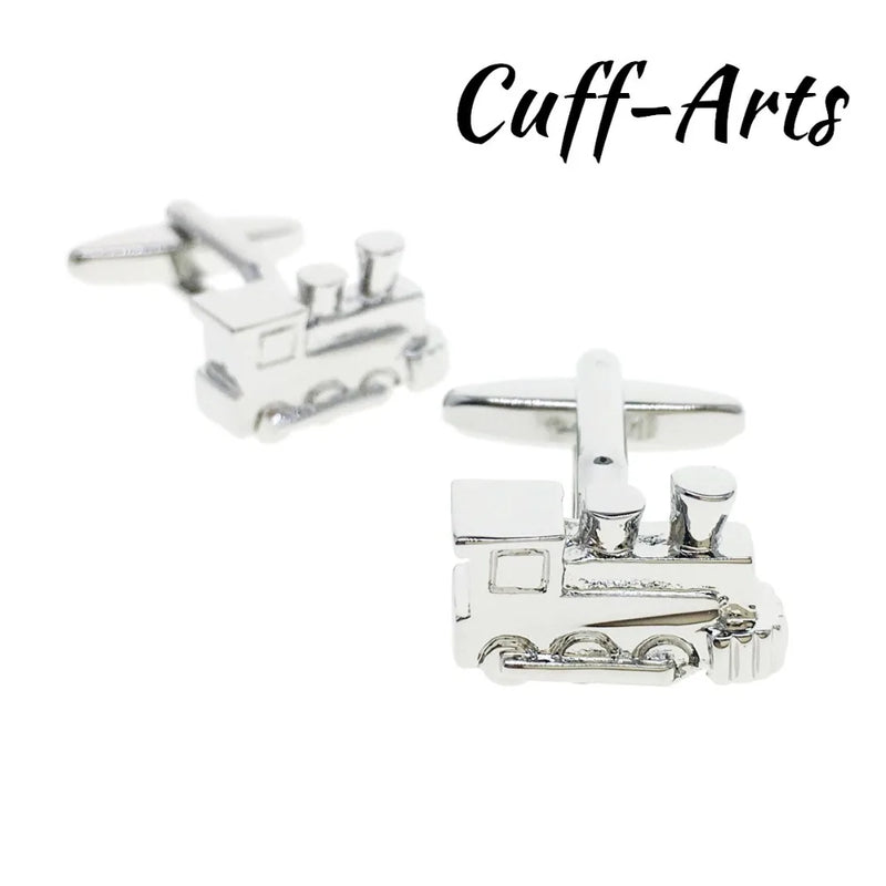 Train Cufflinks Mens Vintage Cufflinks Gemelos by Cuffarts C10337