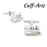 Train Cufflinks Mens Vintage Cufflinks Gemelos by Cuffarts C10337