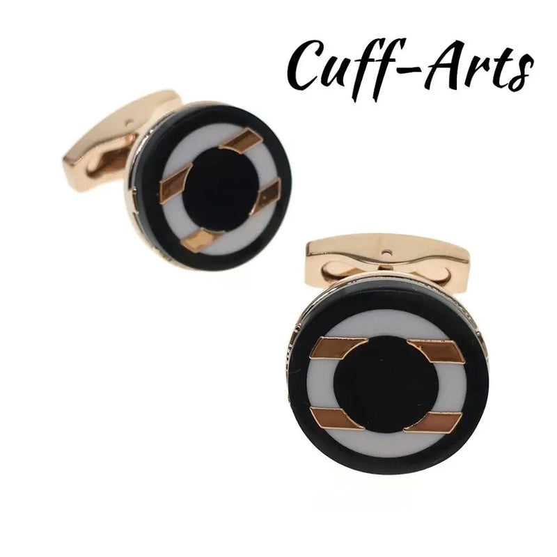 Vintage Cufflinks Groom Shirt Round Cuff Links Mens Dress Business Father'S Gift