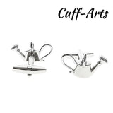 Watering Can Gardeners Cufflinks for Men