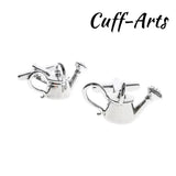 Watering Can Gardeners Cufflinks for Men