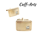 Crystal Cufflinks for Mens Classic Shirt Gemelos De Manchette C10254