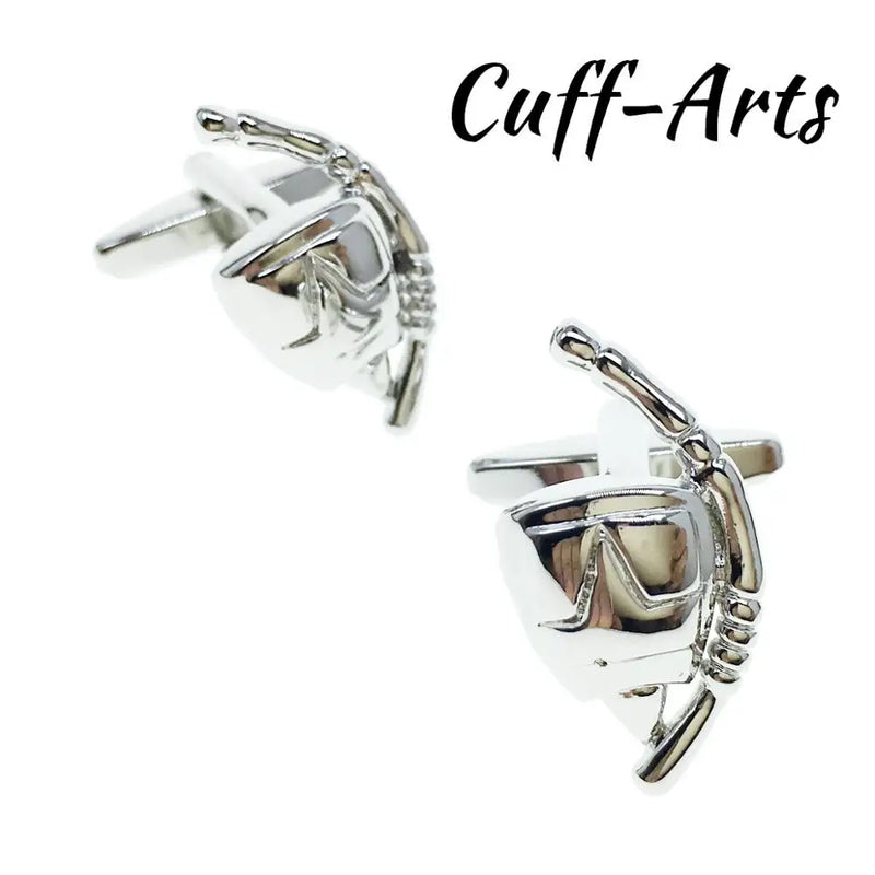 Scuba Diver Mask Cufflinks for Men Gemelos Les Boutons De Manchette