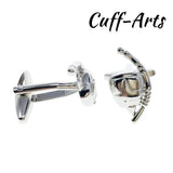 Scuba Diver Mask Cufflinks for Men Gemelos Les Boutons De Manchette