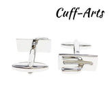 Men's Trowel Cufflinks Novelty Shirt Cufflinks Tie Clip Set