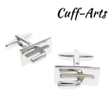 Men's Trowel Cufflinks Novelty Shirt Cufflinks Tie Clip Set