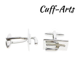 Men's Trowel Cufflinks Novelty Shirt Cufflinks Tie Clip Set