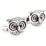 Crystal Owl Cufflinks Nail Sleeve 181265 Shipping+