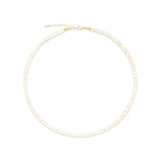 CZ Crystal Letter A-Z Brass Necklace