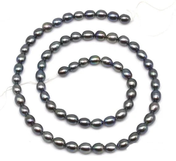Cultured Loose Pearl Jewellery, 5-6mm Rice Freshwater Pearls Beads