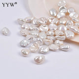 7-11mm Cultured No Hole Freshwater Pearl Beads for Jewelry Making DIY