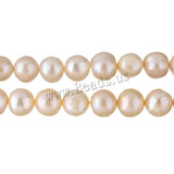 Pink Freshwater Pearl Beads Natural 11-12mm Strand