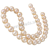Pink Freshwater Pearl Beads Natural 11-12mm Strand