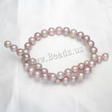 Natural Purple Potato Freshwater Pearl Beads 9-10mm 16" Strand