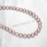 Natural Purple Potato Freshwater Pearl Beads 9-10mm 16" Strand