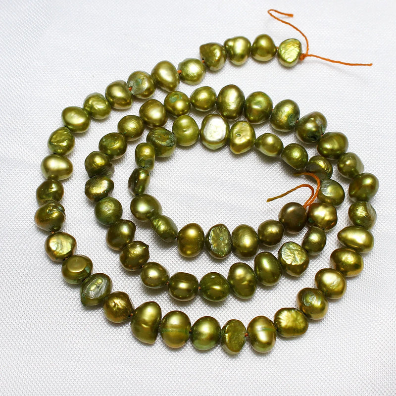 Potato Freshwater Pearl Beads 5-6mm 15 Inch Strand