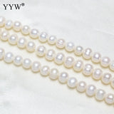 6-7mm Potato Freshwater Pearl Beads 15 Inch Strand