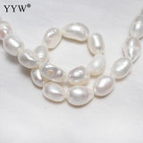 Potato Freshwater Pearl Beads 11-12mm 15 Inch Strand