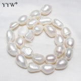 Potato Freshwater Pearl Beads 11-12mm 15 Inch Strand