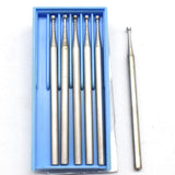 Steel Burs Series 0.9mm-0.23mm 6Pcs Jewelry Polishing Tool