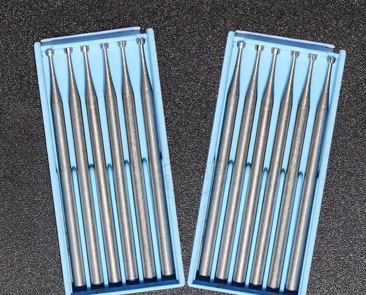 Galleried Burs Steel Burs Series 0.9mm-0.23mm 6Pcs /lot