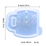 Silicone Mold for Cup Keychain Charms