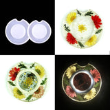 Round Cup Mat Casting Mold for Coasters and Jewelry