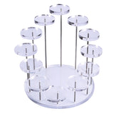Acrylic Cupcake Stand Jewelry Cake Dessert Rack Wedding Party Decoration